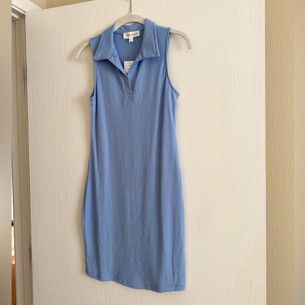 Pink rose dress from Dry Goods